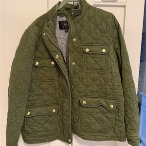 J. Crew Quilted Field Jacket